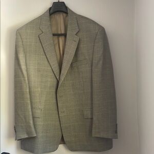 Ralph Lauren Blazer Jacket Made in Canada 2 bottom size 48R Excellent Condition